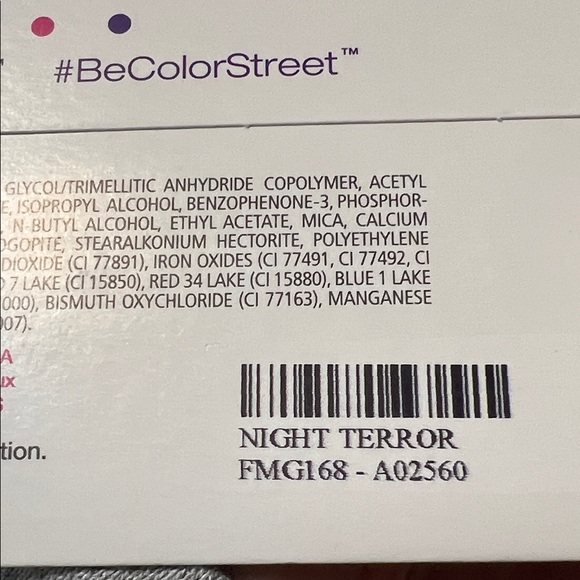 Color Street Sparkling Purple Nail Strips - Picture 4 of 4